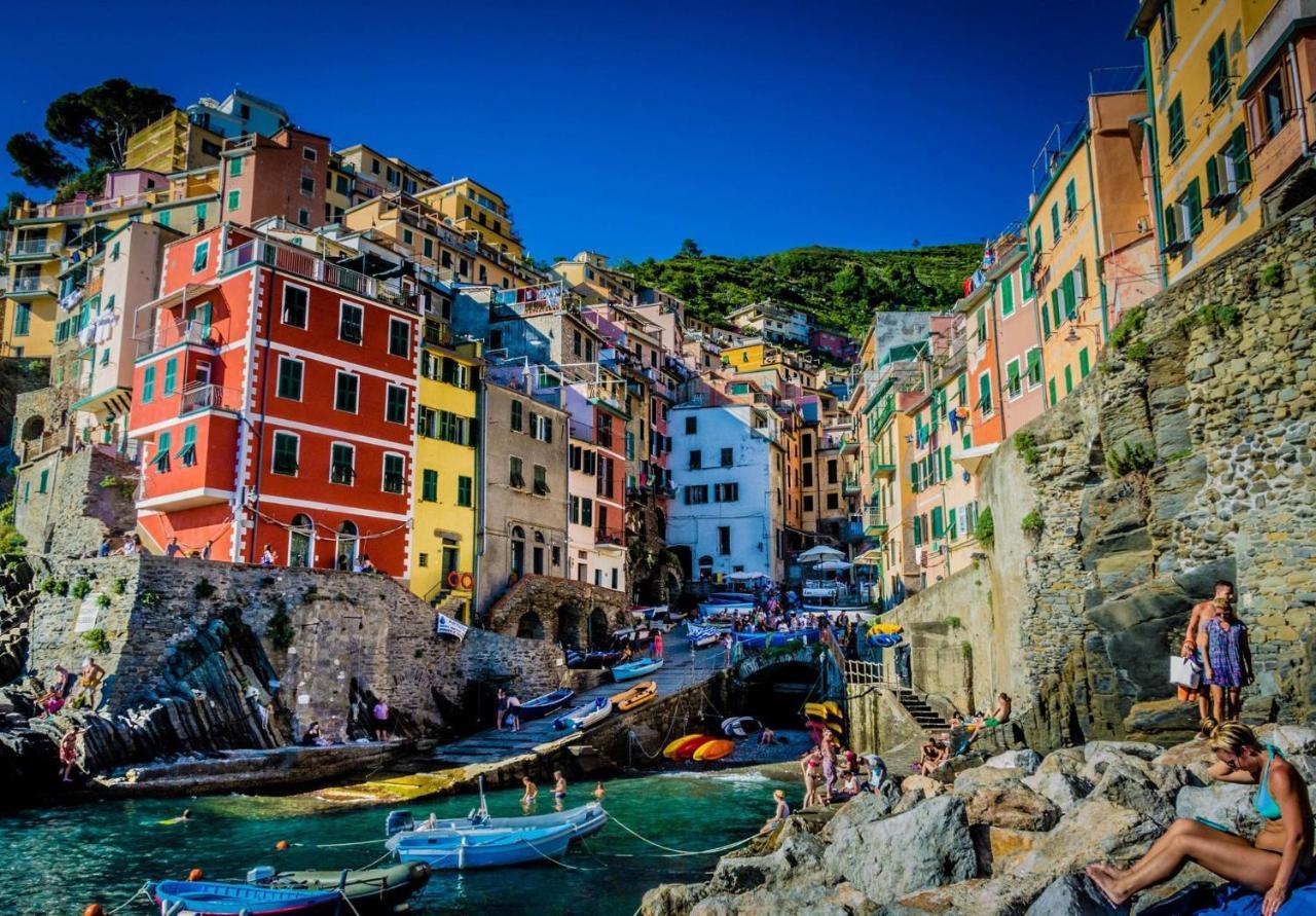 Una Finestra Sul Mare - Free Wi -Fi Riomaggiore Exteriér fotografie