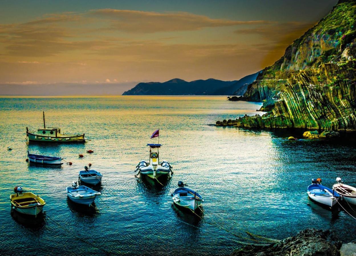 Una Finestra Sul Mare - Free Wi -Fi Riomaggiore Exteriér fotografie