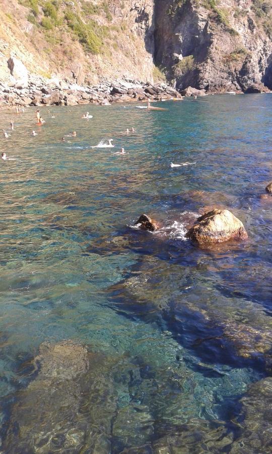 Una Finestra Sul Mare - Free Wi -Fi Riomaggiore Exteriér fotografie